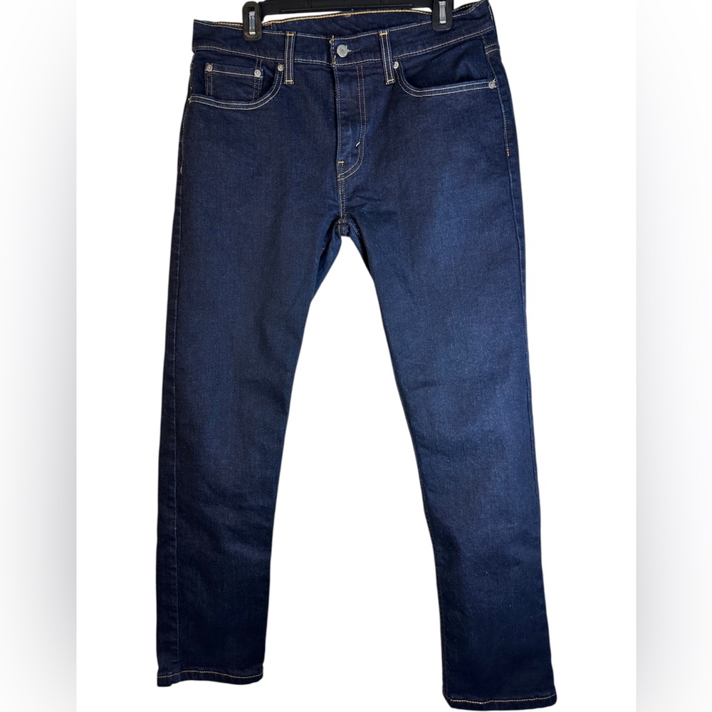 Levi’s 502 Taper Fit Jeans Men’s 32x32 Dark Wash Denim Streetwear Y2K